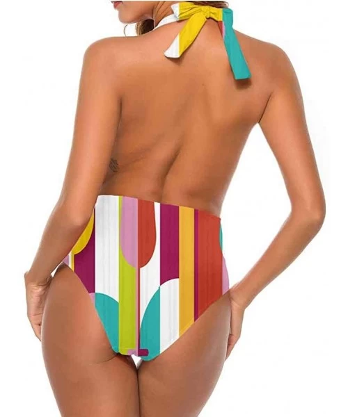 Cover-Ups Backless Thong Bikini Colored Travel Suitcase Fits All Different Body Types - Multi 11 - CC19CA4NDIL