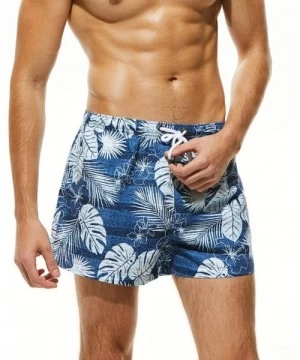 Board Shorts Men's Swim Trunks Beach Board Shorts with Mesh Lining- Enthusiastic Quick Dry Beach Shorts Striped Boardshorts -...