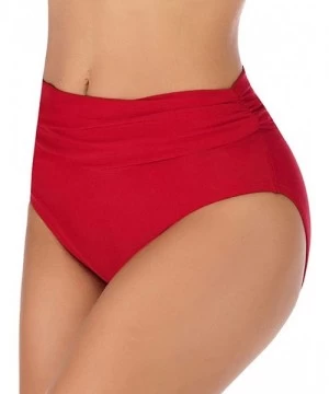 Bottoms 2020 Waisted Swimsuit Bottoms for Women Sale Bikini Bottoms Tummy Control Swimsuit Ruched Tankini Briefs - CM194TR5TN4