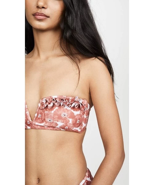 Tops Women's Rosie Bikini Top - Poppy Rust - C4198WA9IQR