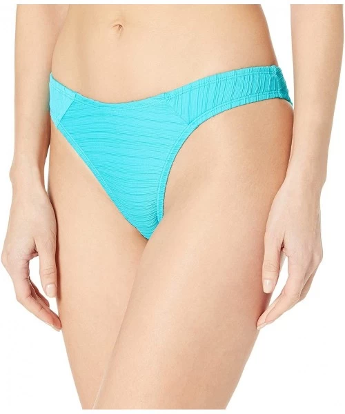 Tankinis Women's Scoop Hipster Bikini Swimsuit Bottom - Aqua//Feel the Rhythm - CG18ZMKY3LH