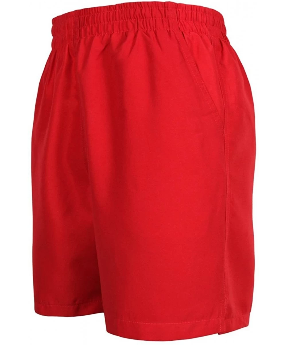 Trunks Watersport Swimwear/KING SIZE - Red - CC11D3XQNEP