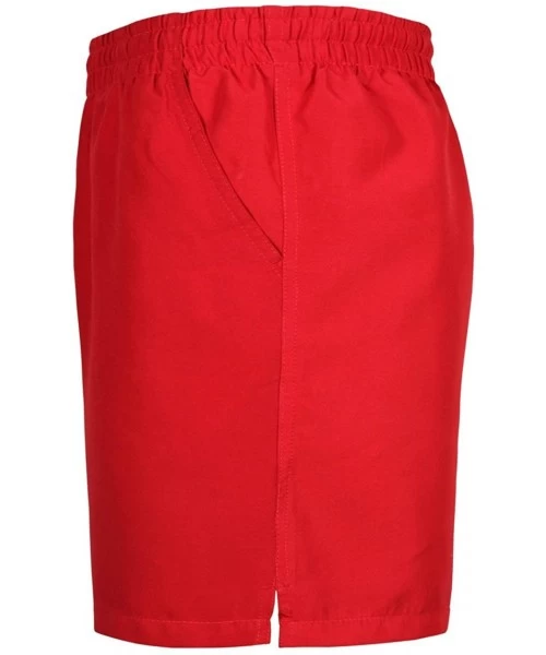 Trunks Watersport Swimwear/KING SIZE - Red - CC11D3XQNEP