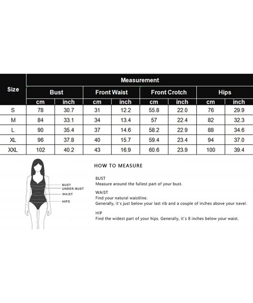 One-Pieces Womens One Piece Swimsuit Beach Swimwear Monokini Vintage Ruffled Bathing Suits - Blue Leaves - CN19D3A7EGG