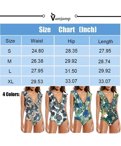 Rash Guards Womens V Neck Cut Out Backless Lace Up High Waisted One Piece Swimsuit - Pink-13 - CM18STSH0DI