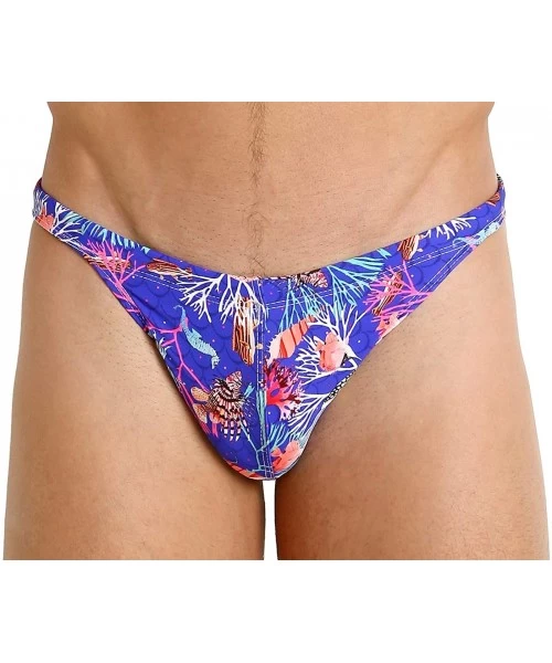 Briefs Super Low Rise Swim Brief Royal Undersea - CO18EDQ28R5