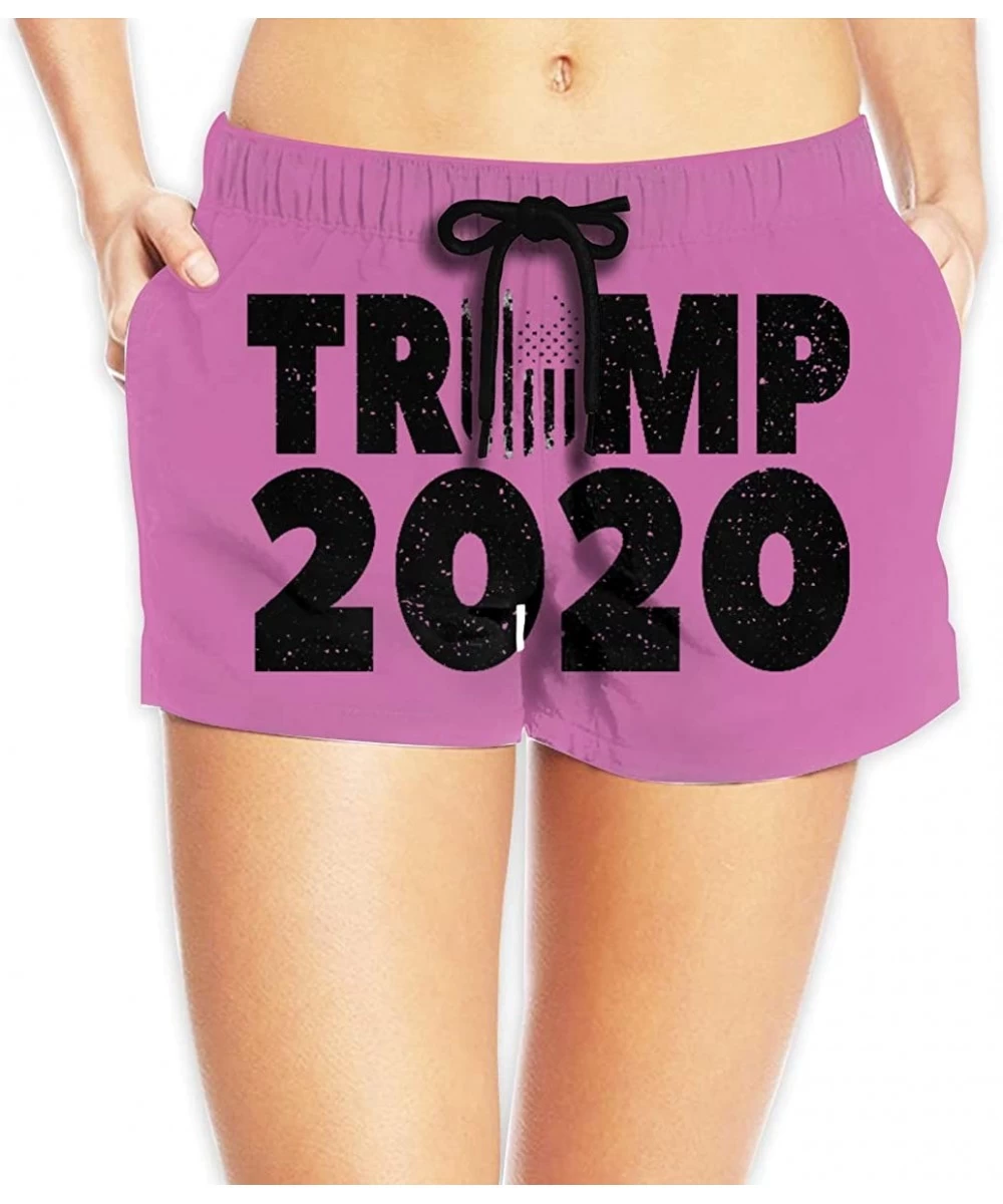 Board Shorts Trump 2020 Make Liberals Cry Again 10 Women's Quick Dry Shorts Swim Trunk-Sexy High Waist Beach Surf Swimwear Bo...