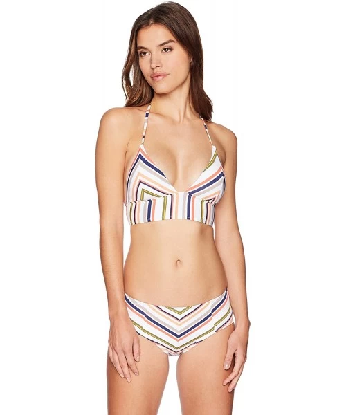 Tops Women's Line Up Longline Triangle Bra Top - Multi - CM189G6OX00