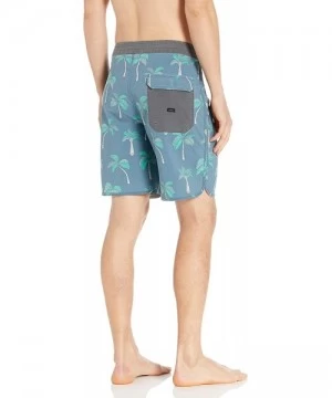 Board Shorts Men's Mirage Palma 19" Stretch Board Shorts - Blue - CW18IE2TNLO