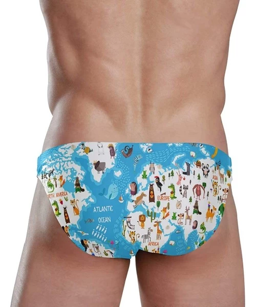 Racing Men Swimsuit Cat Dog Bikini Briefs Male Sexy Swimwear 2030844 - 2030841 - CE18WQEIRZE