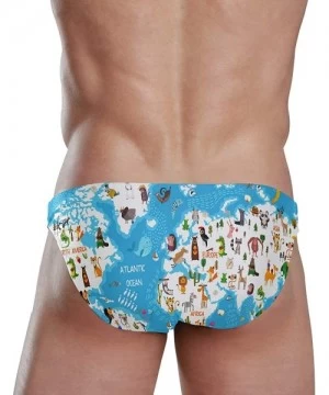 Racing Men Swimsuit Cat Dog Bikini Briefs Male Sexy Swimwear 2030844 - 2030841 - CE18WQEIRZE