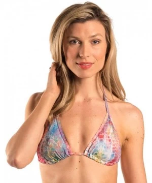 Tops Siena Tan Through Bikini Top - CN18STZGI0Z