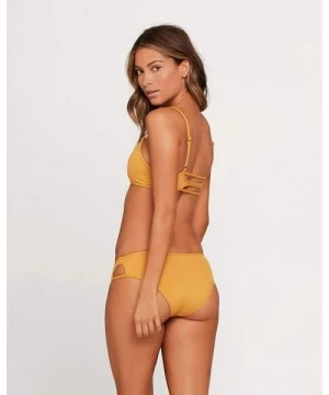 Tankinis Rachel Bikini Bottom in Yellow | Size XS - Bronze - C618R7366DT