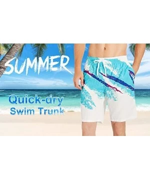 Board Shorts Skull and Tentacles of The Octopus Mens Quick Dry Swim Trunks Beach Board Mesh Lining Shorts - C518RXQ7TLI