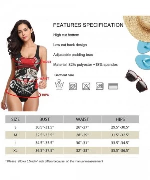 One-Pieces Womens Swimwear One Piece Swimsuit Sexy Biniki Backless Bath Suit Monokini - Color6 - C31905EMKCX