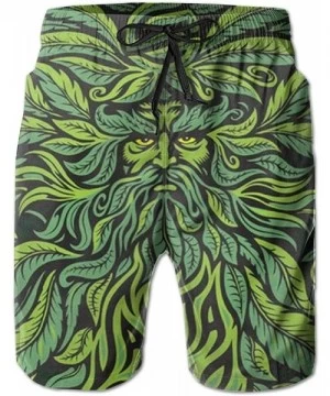 Trunks Men's Swim Trunks Quick Dry Beach Swim Shorts with Pockets Bathing Suits (Purple Galaxy Blue) - Psychedelic Marijuana ...