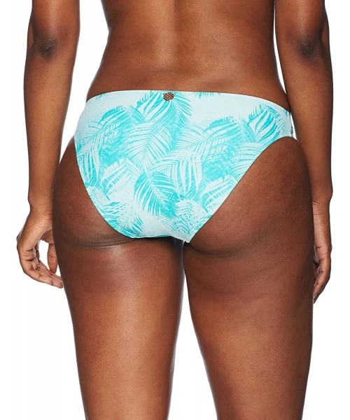 Sets Women's Americana Moderate Coverage Bikini Bottom Swimsuit - Seaside Palms - C318C4WTI9O