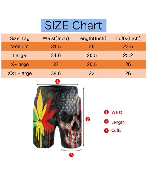 Board Shorts American Bully Dog Men's Cool Swimtrunks Mesh Lining Beach Board Shorts with Pockets - American Bully Dog - CU19...