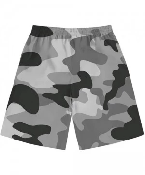 Trunks Men's Camouflage Printing Quick Dry Beach Board Shorts Swim Trunks - Camouflage 3 - C518NW0Z7K3