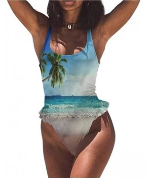 Bottoms Bikini Set Seashells- Pearl Clam Snail Tropical Adjustable to Fit Anyone - Multi 05-one-piece Swimsuit - CG19E793W8C