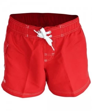 Racing Solid Female Board Short - Red - CJ12O6TH2K1