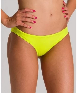 Bottoms Womens Rulebreaker Real Bikini Bottom - Soft Green-yellow Star - CJ18CKLKMRX