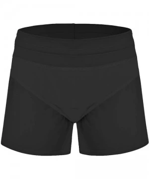 Board Shorts Board Shorts Women's Swimswear Tankini Swim Briefs Swimsuit Bottom Boardshorts Beach Trunks Original black & Red...