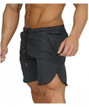 Racing Wide Leg Pants for Mens Swimwear Running Surfing Sports Plus Size Beach Shorts Trunks Board Pants - Dark Gray - CF18W4...