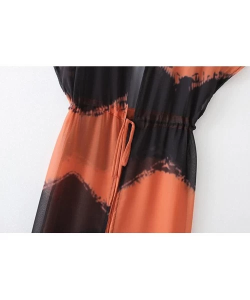 Cover-Ups Women Coverup- Summer Chiffon Shawl Kimono Cardigan Beach Cover up - CX1838O2K59