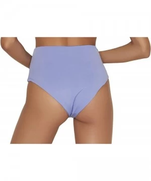 Bottoms Women's Seamless Moderate Coverage High Waist Bottom - Baja - C218SA0T2UH