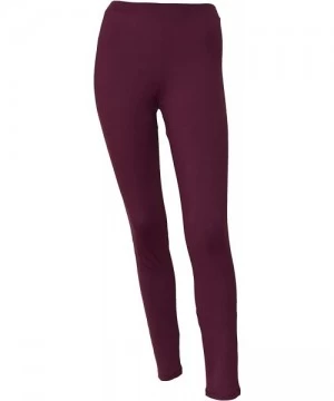 Rash Guards Women Beach Walk Plus Size UPF 50+ Long Pants Swim Rash Guard - Dark Wine_2l - CB180A5EDI2