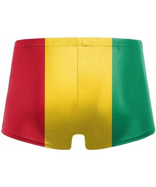 Briefs Men's Swimwear Briefs Swim Trunk Arizona State Flag Bikini Boxer Swimsuit - Flag of Guinea 19 - CA19CD7I3ZL