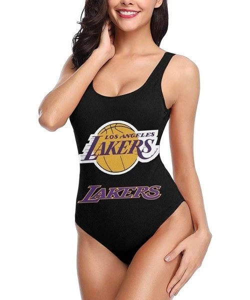 One-Pieces Washington Wizards Women's One Piece Bikini Swimsuit U Neck Backless Bathing Suit Swimwear Beachwear L.a. Lakers -...