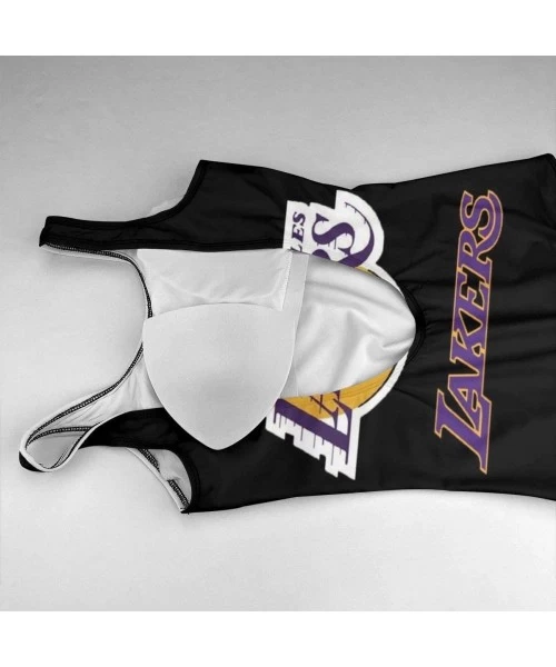 One-Pieces Washington Wizards Women's One Piece Bikini Swimsuit U Neck Backless Bathing Suit Swimwear Beachwear L.a. Lakers -...