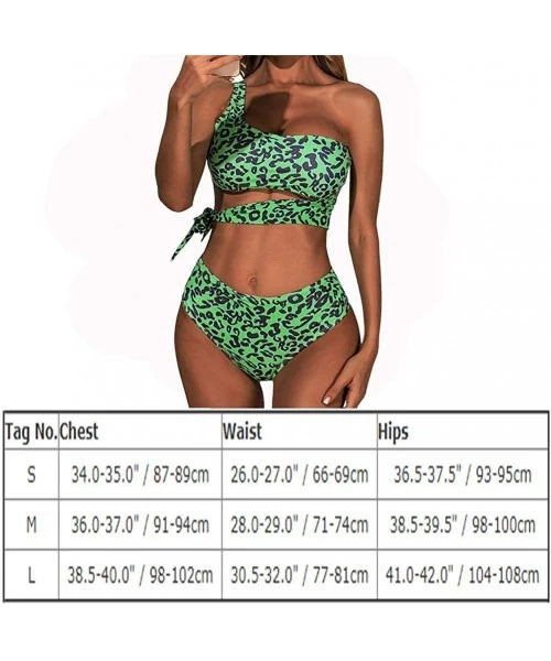 Sets Women's Snakeskin High Waist Bikini Sets Metallic Two Piece Swimsuit Bathing Suit Padded Push Up Beach Swimwear - 02 Gre...