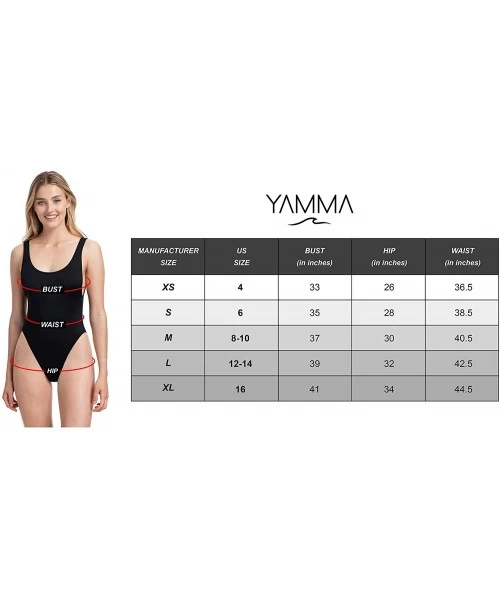 One-Pieces Women's Sexy High Cut Low Back 1pc Swimsuit - Kahaki - CQ18TOE8R7D