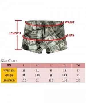 Board Shorts American Hundred Dollar Bills Stacks Men Swimwear Swimsuits Surf Board Boxer Shorts Trunks - American Hundred Do...