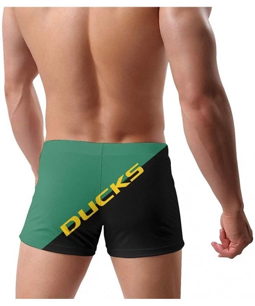 Board Shorts Men's Boxer Swim Shorts Creative Print Graphic Design Swimming Trunks - Oregon Ducks - CS190T4M3DA