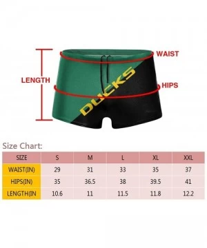 Board Shorts Men's Boxer Swim Shorts Creative Print Graphic Design Swimming Trunks - Oregon Ducks - CS190T4M3DA