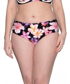 Tankinis Women's Tropicana Reversible Short - Black Floral - CU18AQ0D3TS