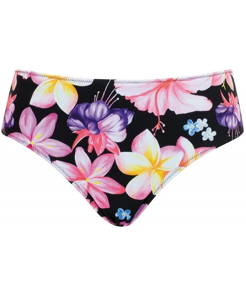 Tankinis Women's Tropicana Reversible Short - Black Floral - CU18AQ0D3TS