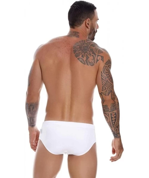 Briefs Mens Fashion Swim Briefs Swimwear for Men - White_style_1021 - CM1960L72MR