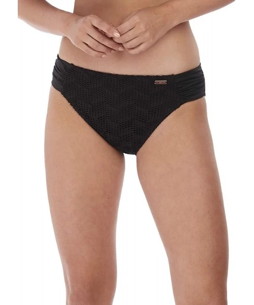 Tankinis Women's Swim Briefs - Black - CR18WXDXZ58