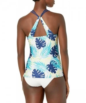 Tops Women's Ambrosia Shirr Tankini - Lilac - CK193ZW7YZW