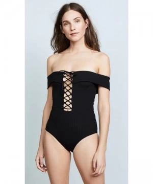 One-Pieces Women's Anja One Piece - Black - CF18997OSDS