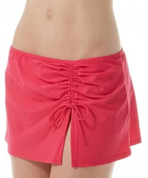 Tankinis Raspberry Tutti Frutti Cinch Skirt Swim Bottom Size 14 - C81236608PX