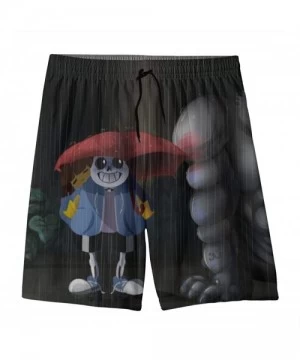 Board Shorts Men Boys Swim Trunks Quick Dry Beach Board Shorts Beach Shorts - Undertale Sans 7 - CG19702SD3Z