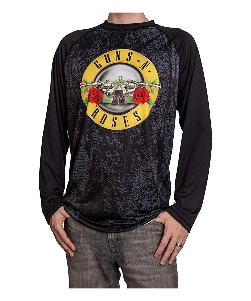 Rash Guards Official Guns N Roses Long Sleeve Men's Rash Guard - CP18KHEA5G0