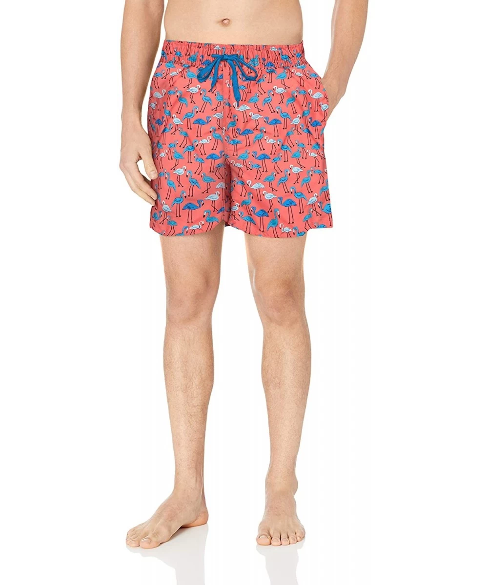 Trunks Men's Monaco Swim Trunks - Key West Coral - CT18LRQSNM7