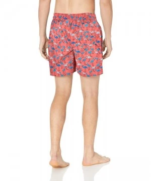 Trunks Men's Monaco Swim Trunks - Key West Coral - CT18LRQSNM7